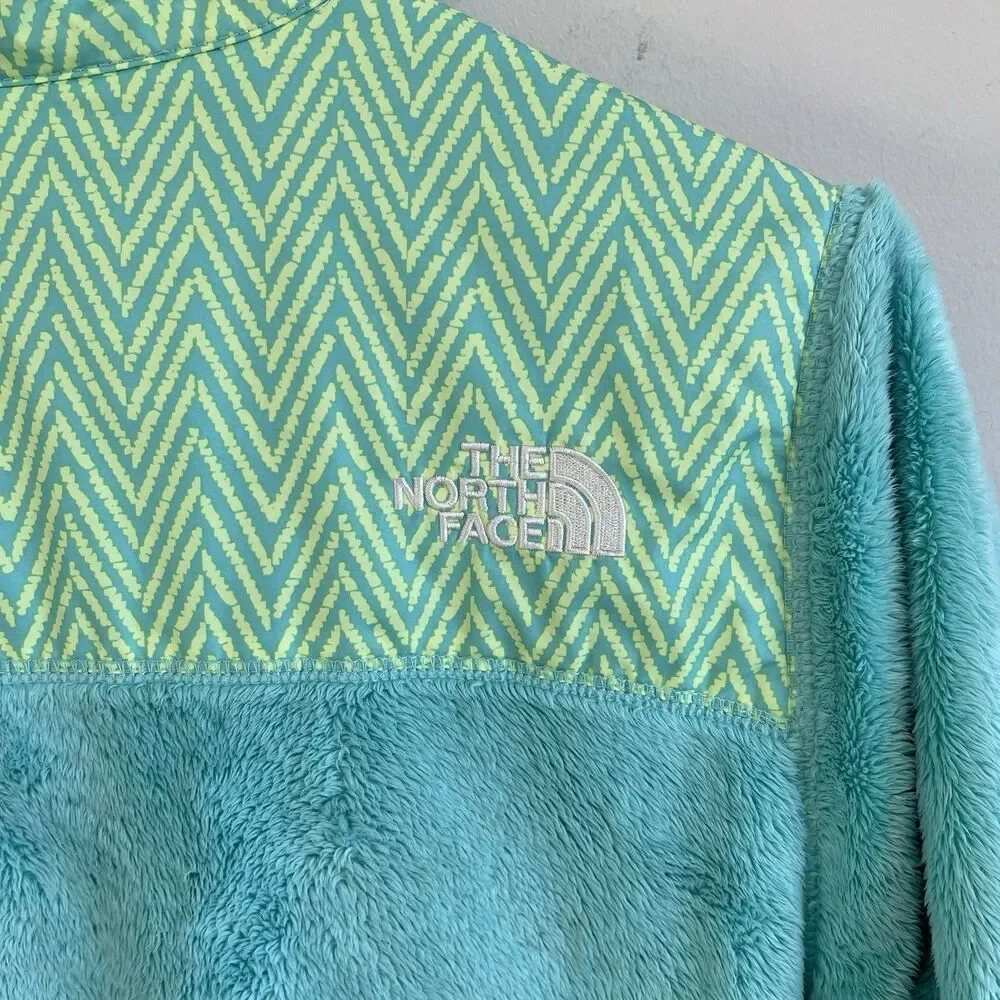 The North Face Girls Denali Thermal Fleece Jacket -‎ Mint Blue- Large 14/16